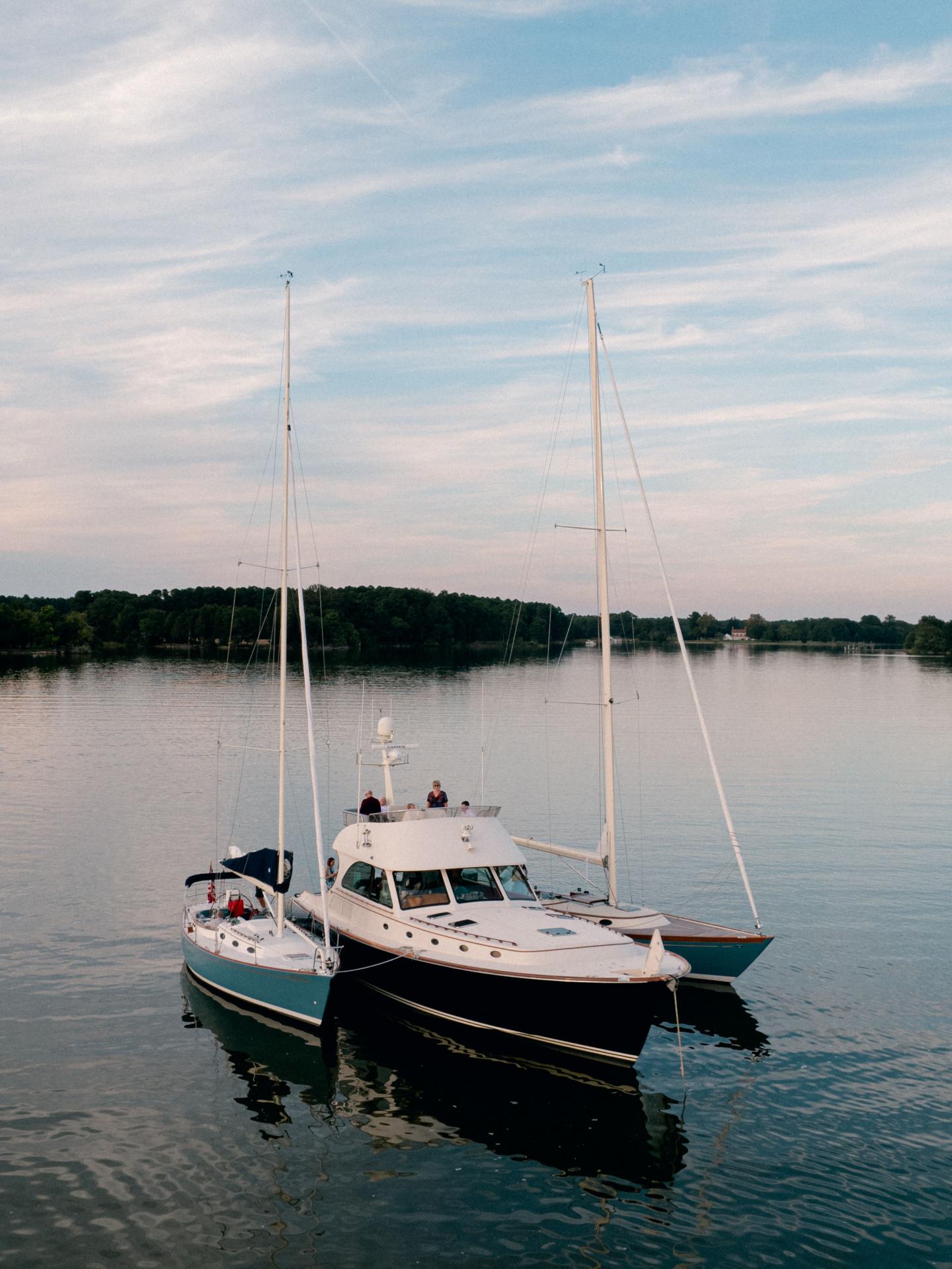 Boats on the water